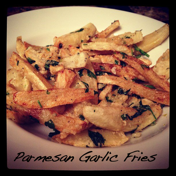 parmesean garlic fries recipe