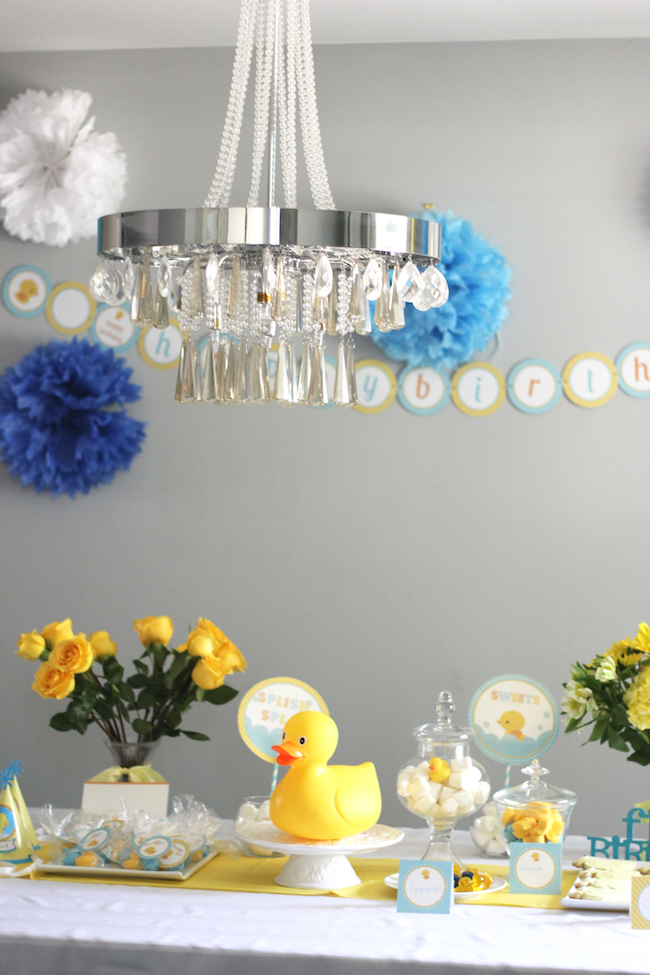 rubber ducky birthday party