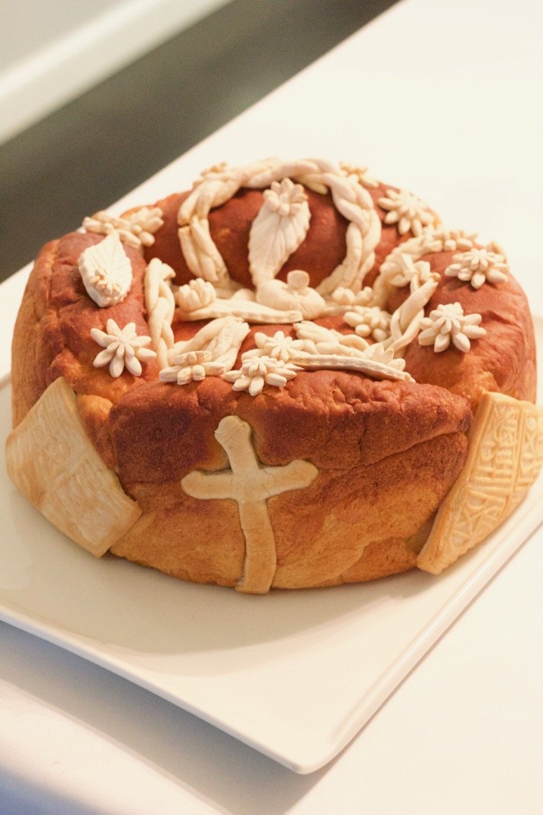 slava bread for our 2016 holiday slava. 