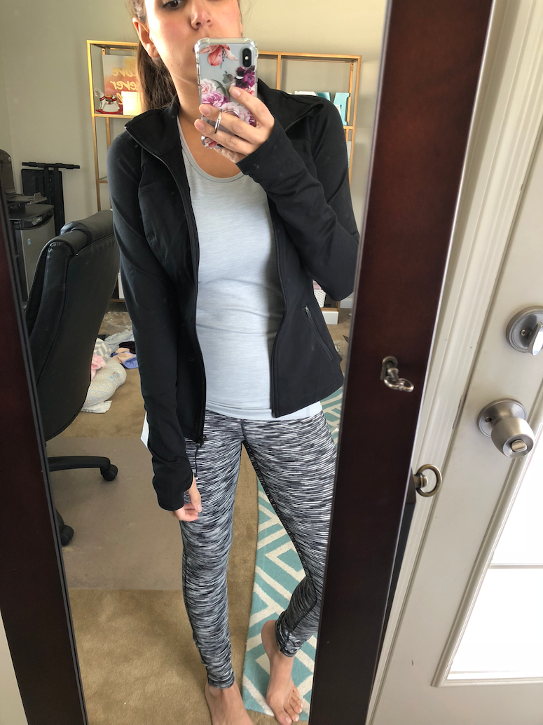 cute workout outfits from Trunk Club Zella defy jacket