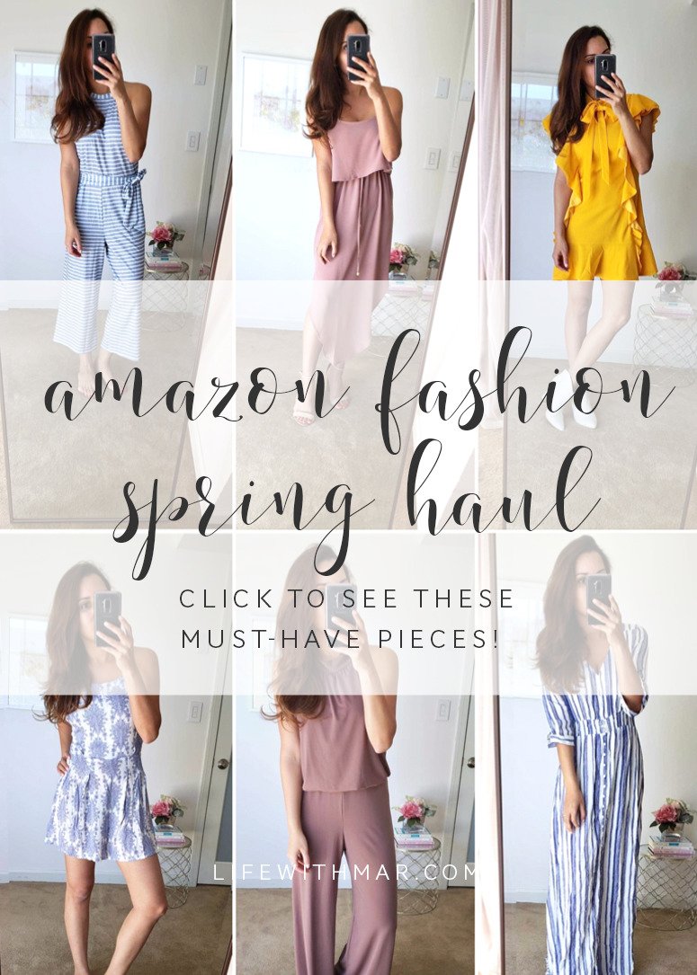 amazon fashion spring haul 2019 try on session 